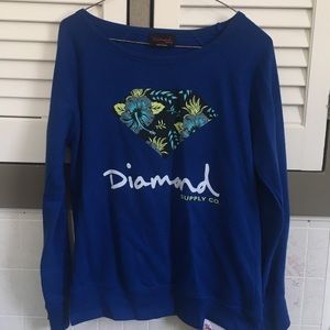 Blue diamond supply crew neck
